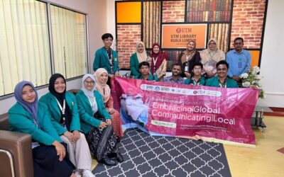 Lawatan ke Perpustakaan UTM Kuala Lumpur oleh Universitas Syiah Kuala Acheh, Indonesia